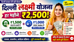 दिल्ली लक्ष्मी योजना 2026 (Delhi Laxmi Yojana 2026) — पूरी जानकारी