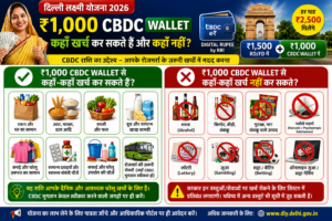 💰 CBDC क्या है? दिल्ली लक्ष्मी योजना CBDC Wallet ₹1000 दिल्ली_लक्ष्मी_योजना CBDC Wallet कैसे काम करता है?